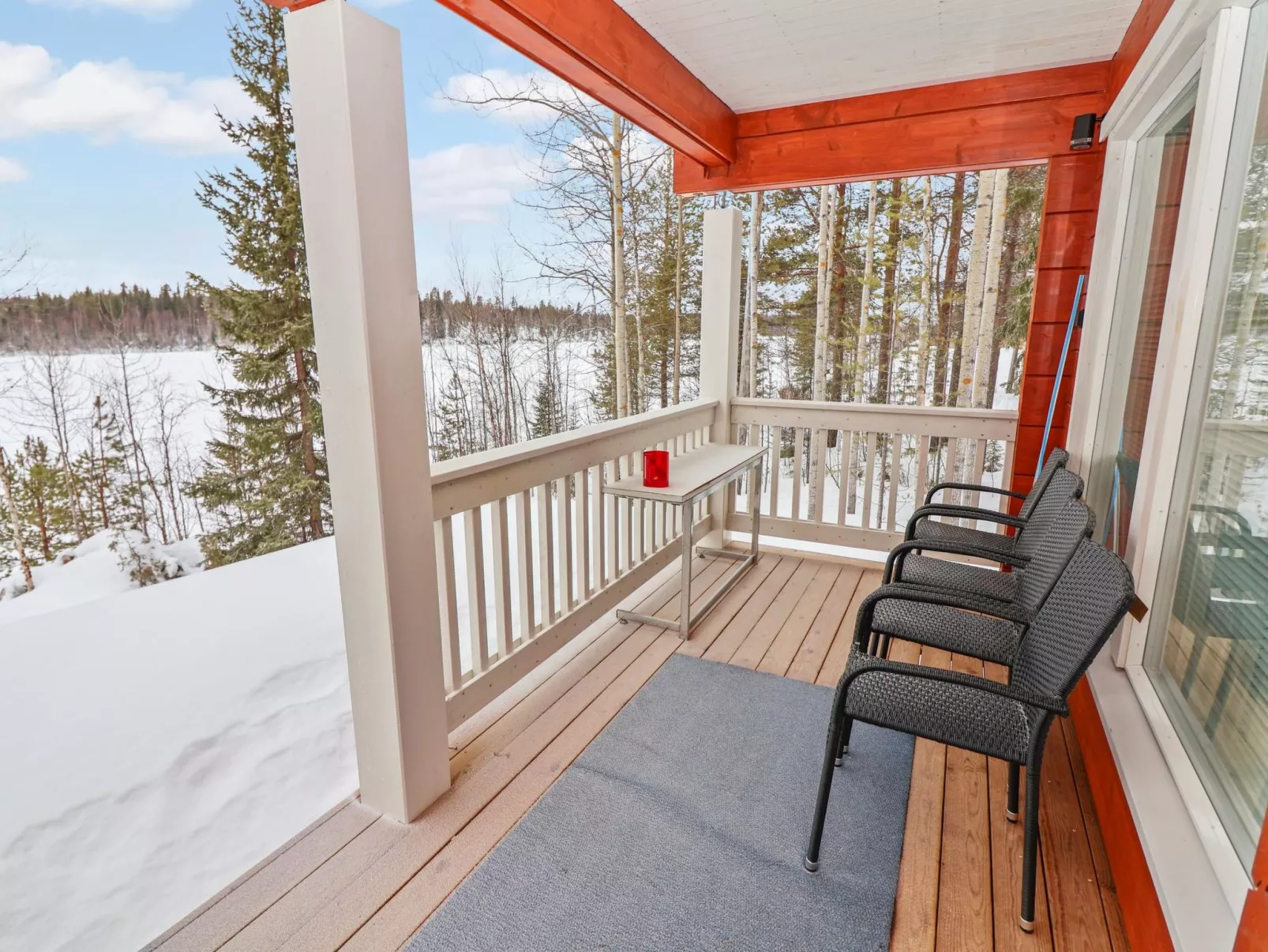 Huvila tornionjoen rannalla-Dedans