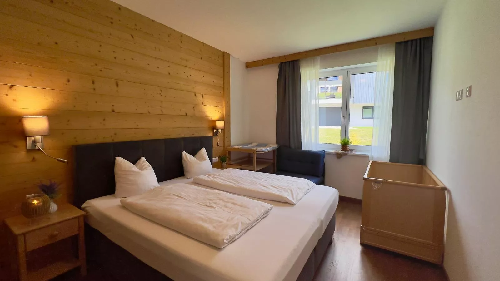 Winzerchalet-Schlafzimmer