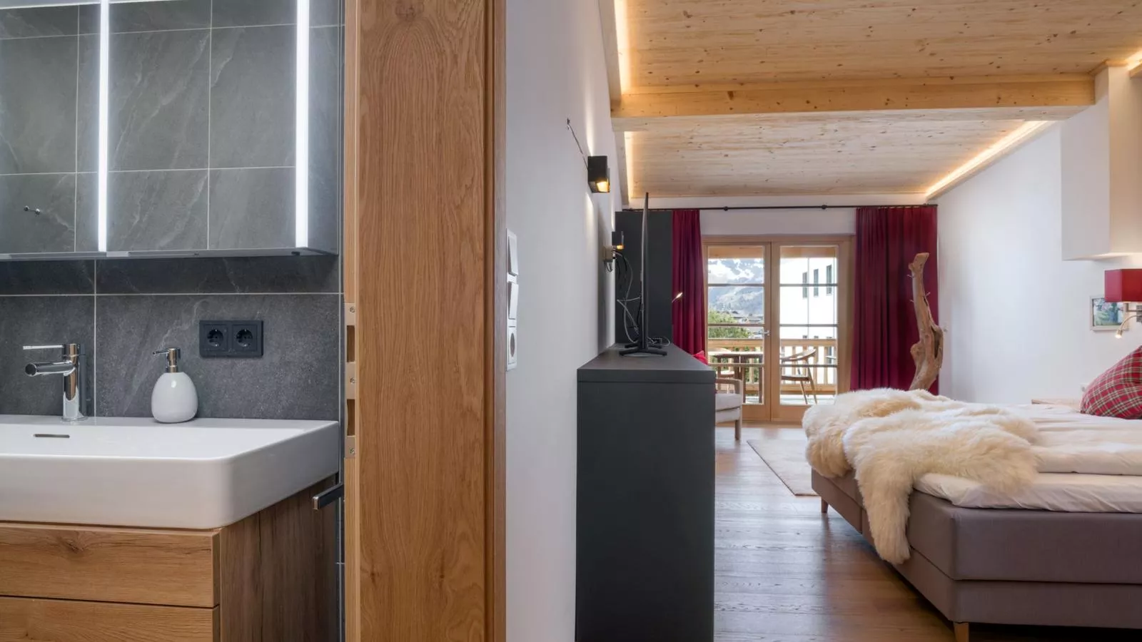 Luxury Central Kirchberg-Schlafzimmer