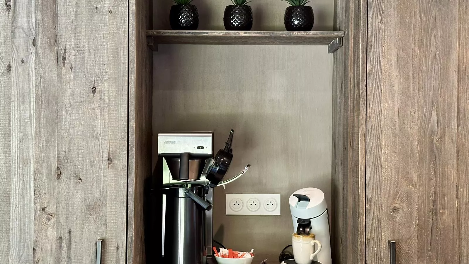 Le Moulin de Lachalade-Küche