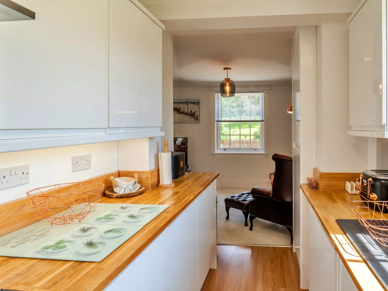 Nicely Tucked Away Cottage-Inside