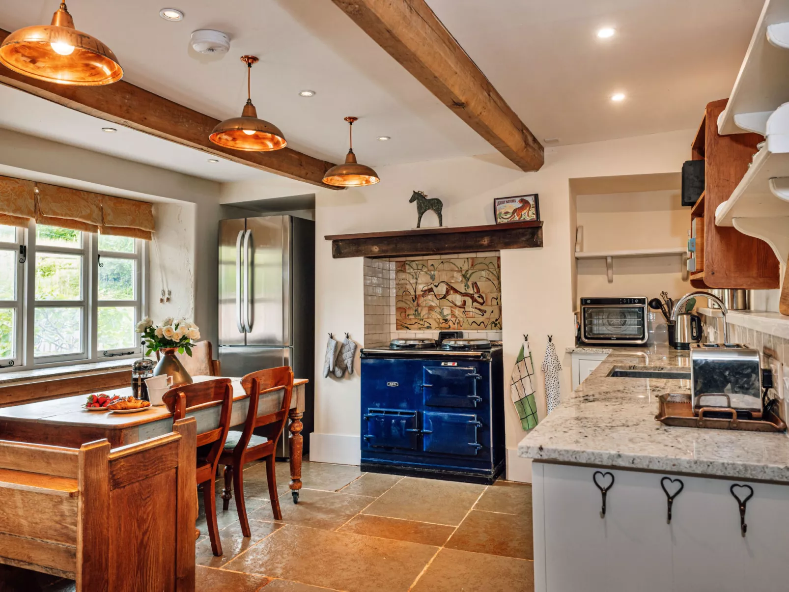 Beili Glas Cottage-Dedans