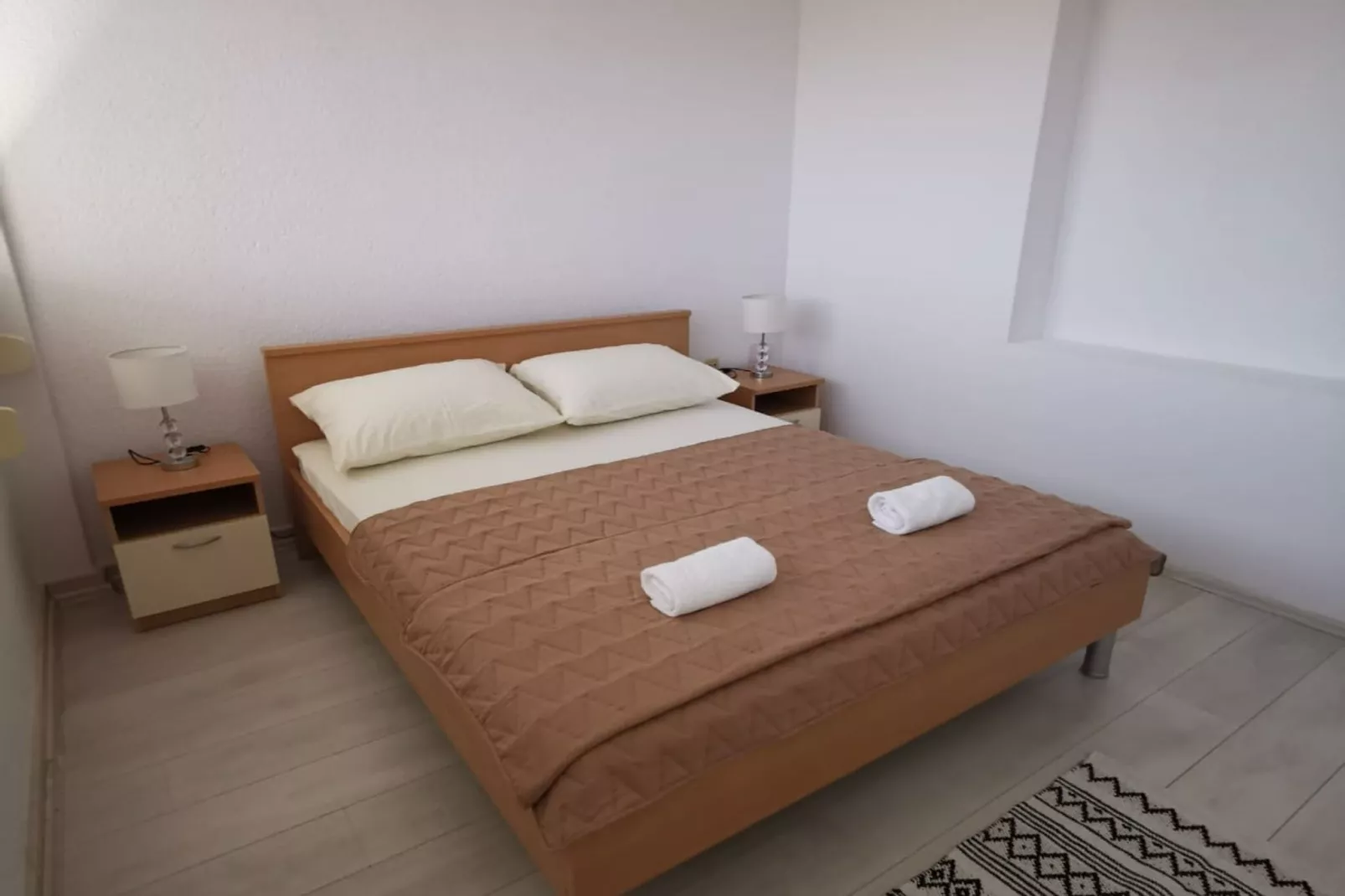 Three Bedroom Apartment with Terrace and  Sea View-Bedroom