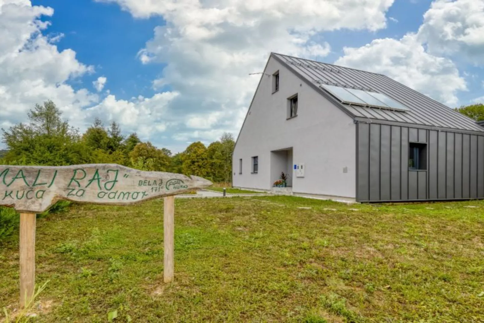 Four Bedroom Holiday House Mali Raj with Pool-Im Freien