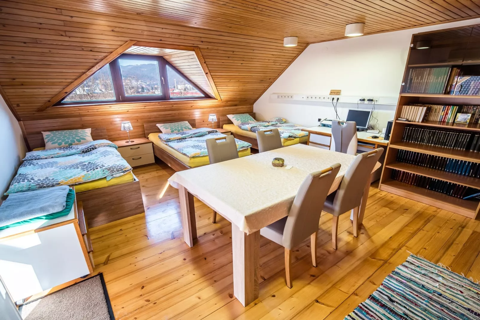 Relaxing Retreat with Hot Tub in Sevnica - Three Bedroom Apartment-Bedroom