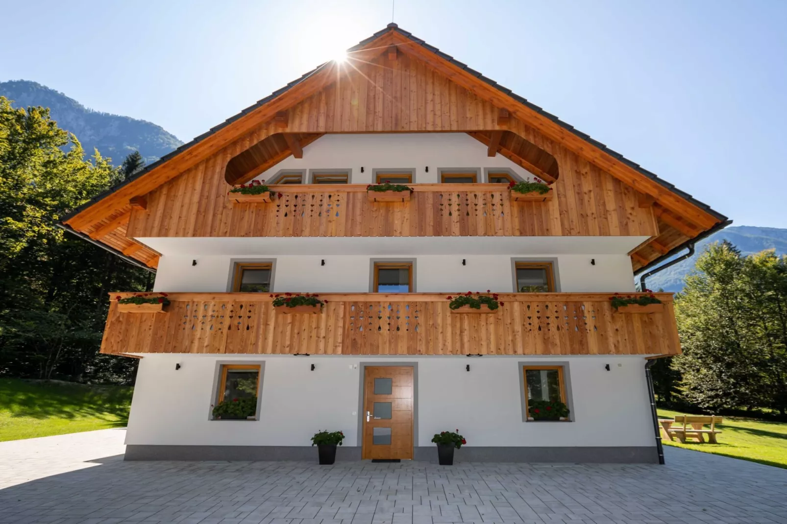 The Woodland Nook Apartments Bohinj - Two Bedroom Apartment with Balcony (owner A)-Outdoor