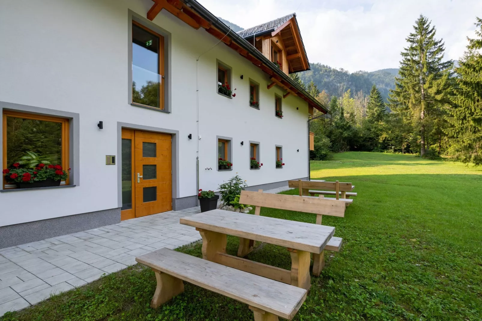 The Woodland Nook Apartments Bohinj - Standard Two Bedroom Apartment with Balcony (owner D)-Outdoor