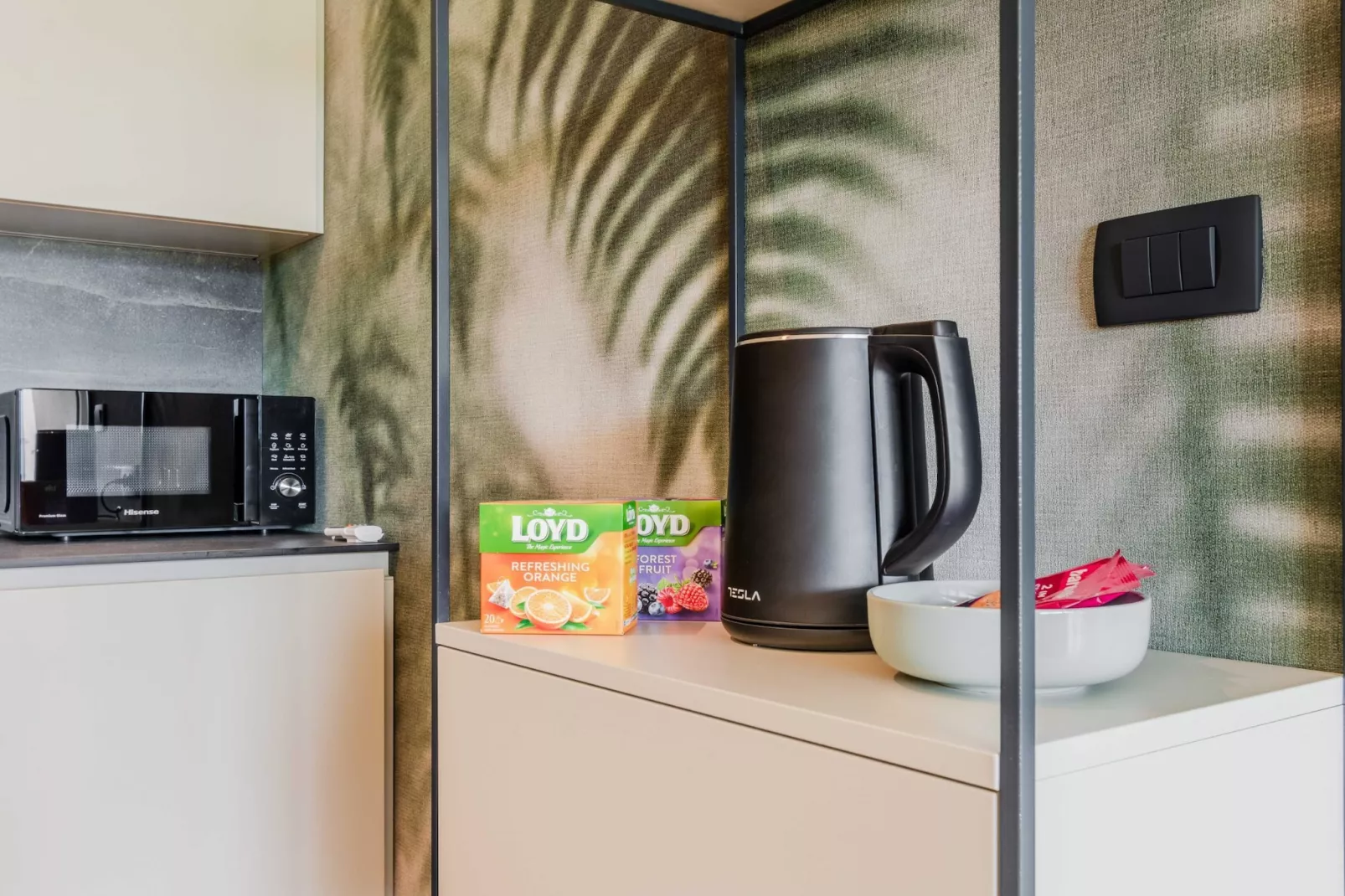 Bovec Chic Apartment with Sauna - One Bedroom Apartment with Balcony-Küche