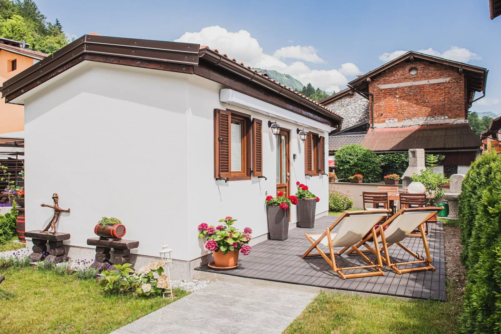 Enchanting Rural Apartment with Terrace - Studio Apartment with Terrace-Outdoor