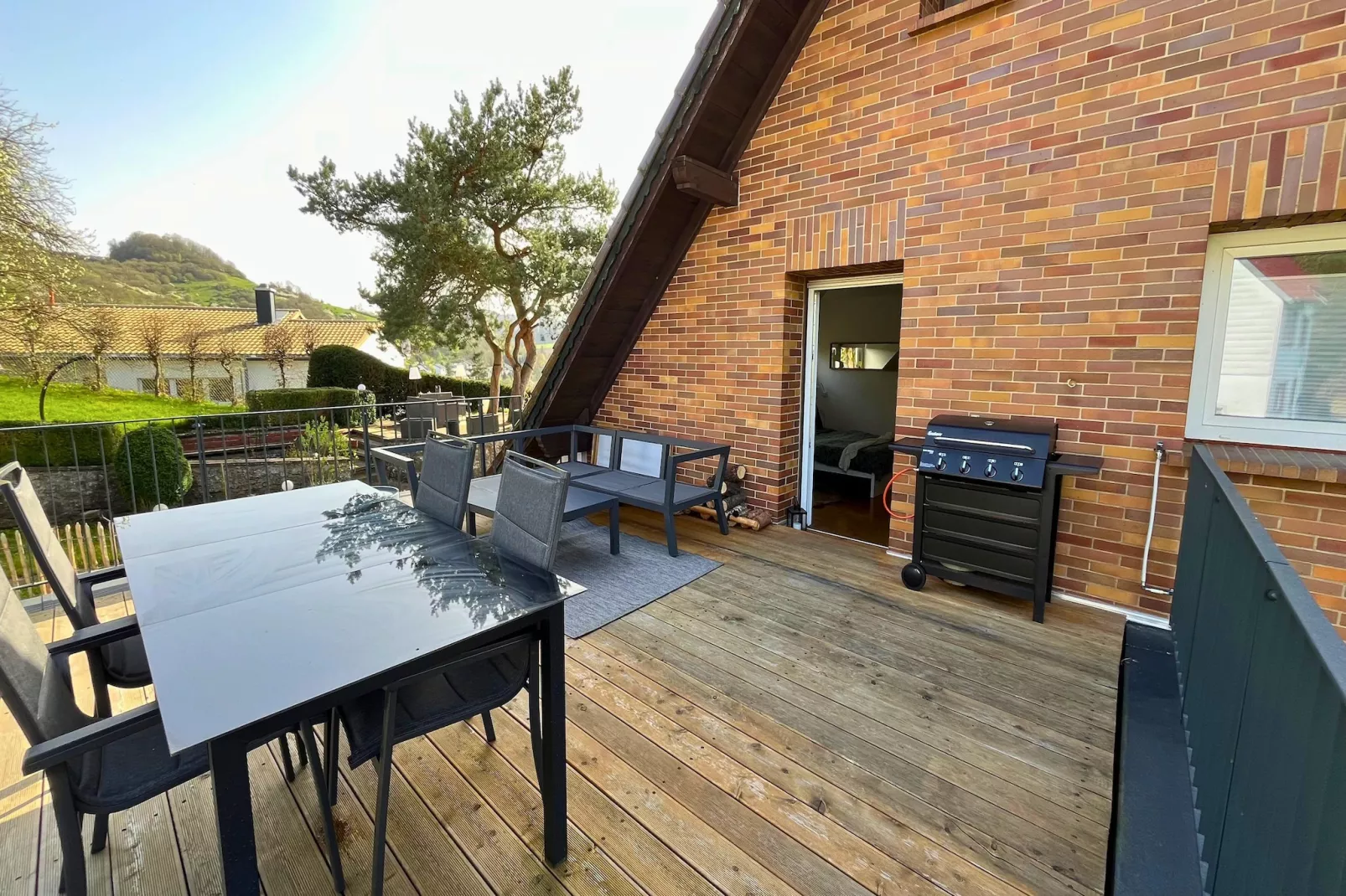 Ferienwohnung Eifelglück mit Dachterrasse-Terrasse / balcon