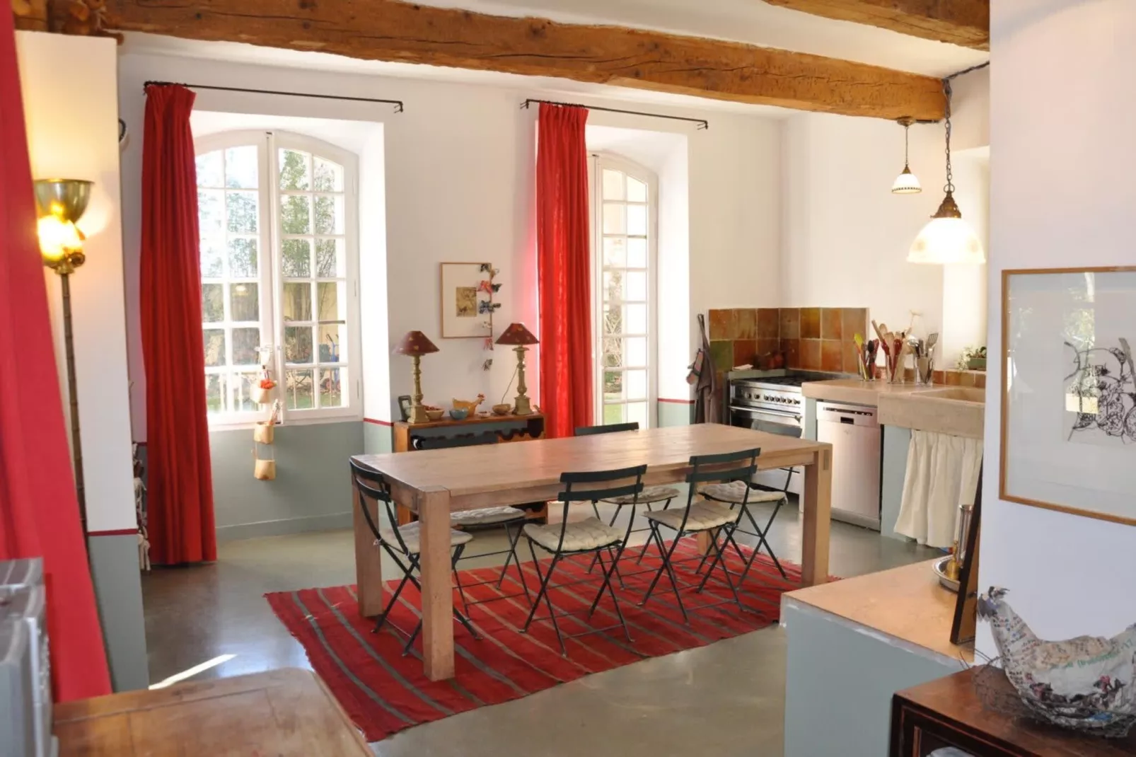 Mas de Corinne-Dining room