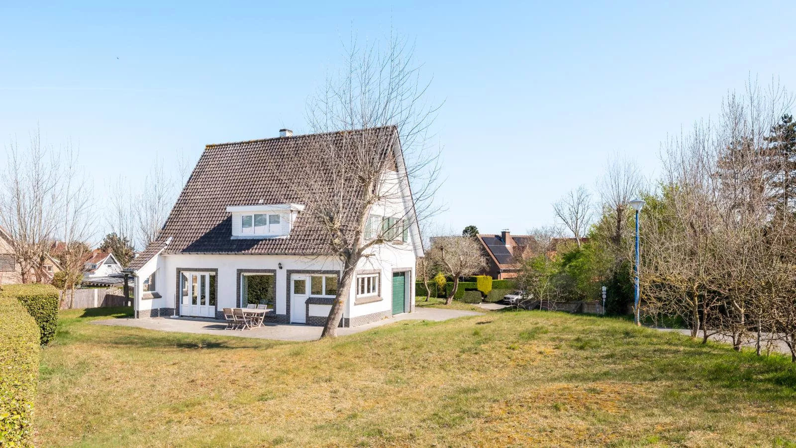 Aux Dunes-Garten Sommer