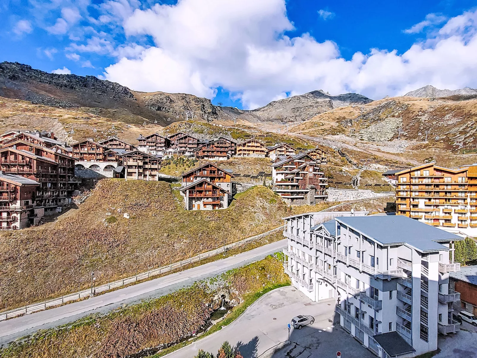 Les Olympiades-Draußen