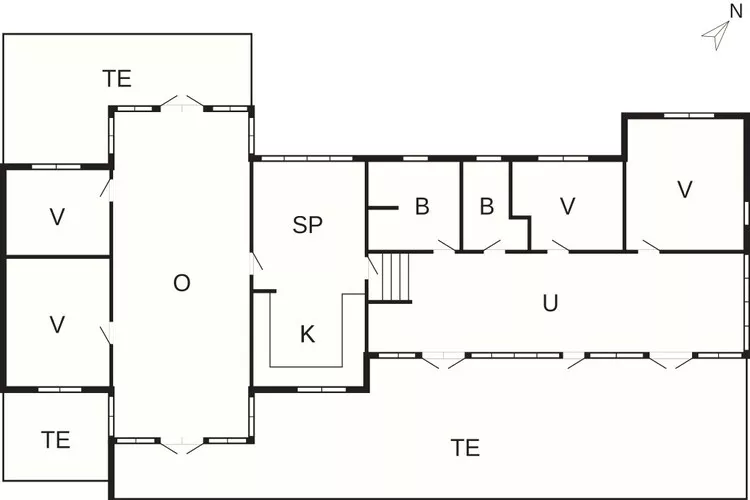 5 Sterne Ferienhaus in Rørvig-Grundriss
