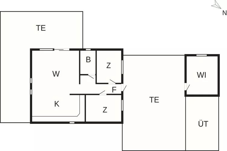 5 Sterne Ferienhaus in Rødby-Grundriss