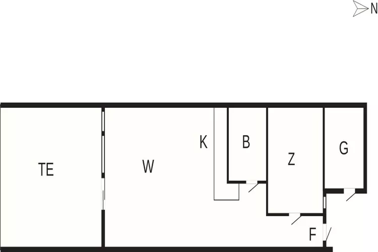 5 etoiles maison de vacances a Vestervig-Plan