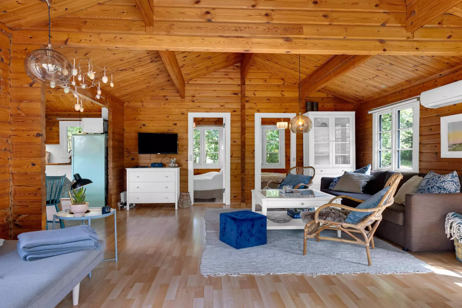 5 Sterne Ferienhaus in Sæby-Innenbereich