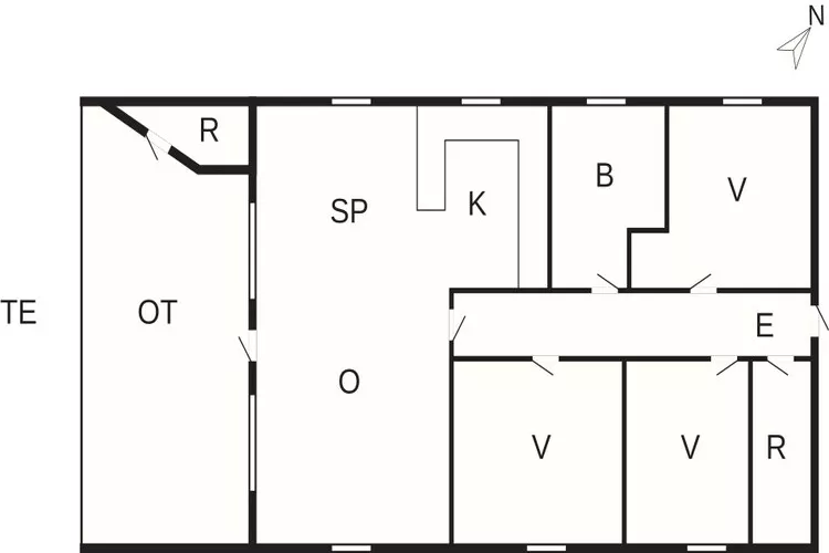 5 star holiday home in Sydals-Floor plan