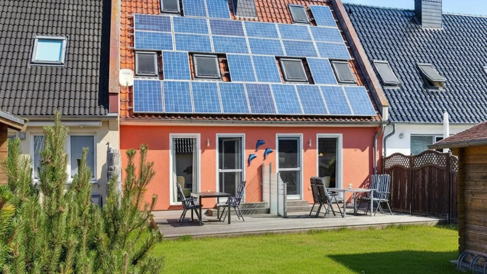 Delphin-Terrasse/Balkon