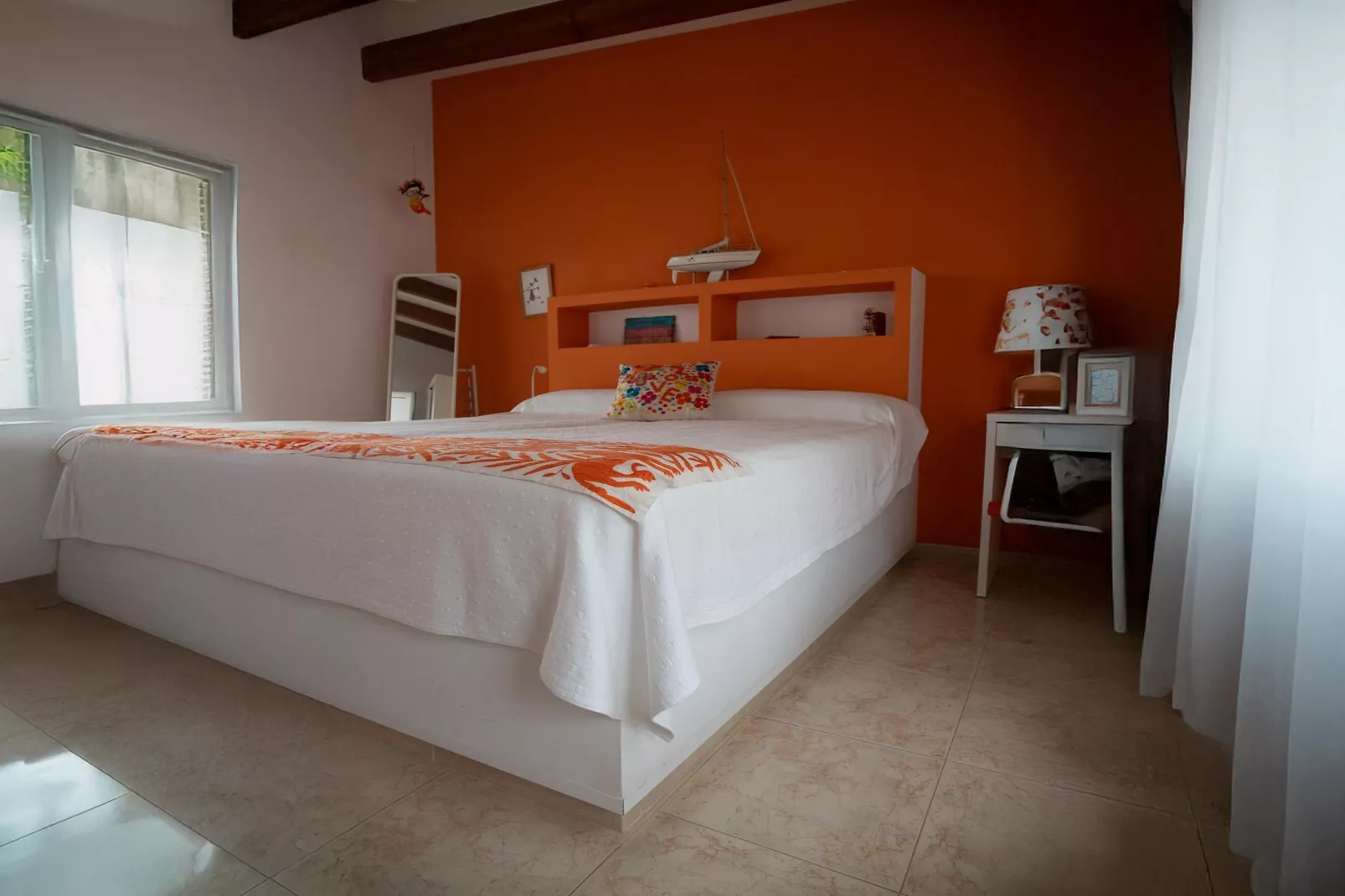 CT 385 AL - Faro's Soulrise Villa - Mojacar - Pool & Artistic Flair close to the Beach-Bedroom