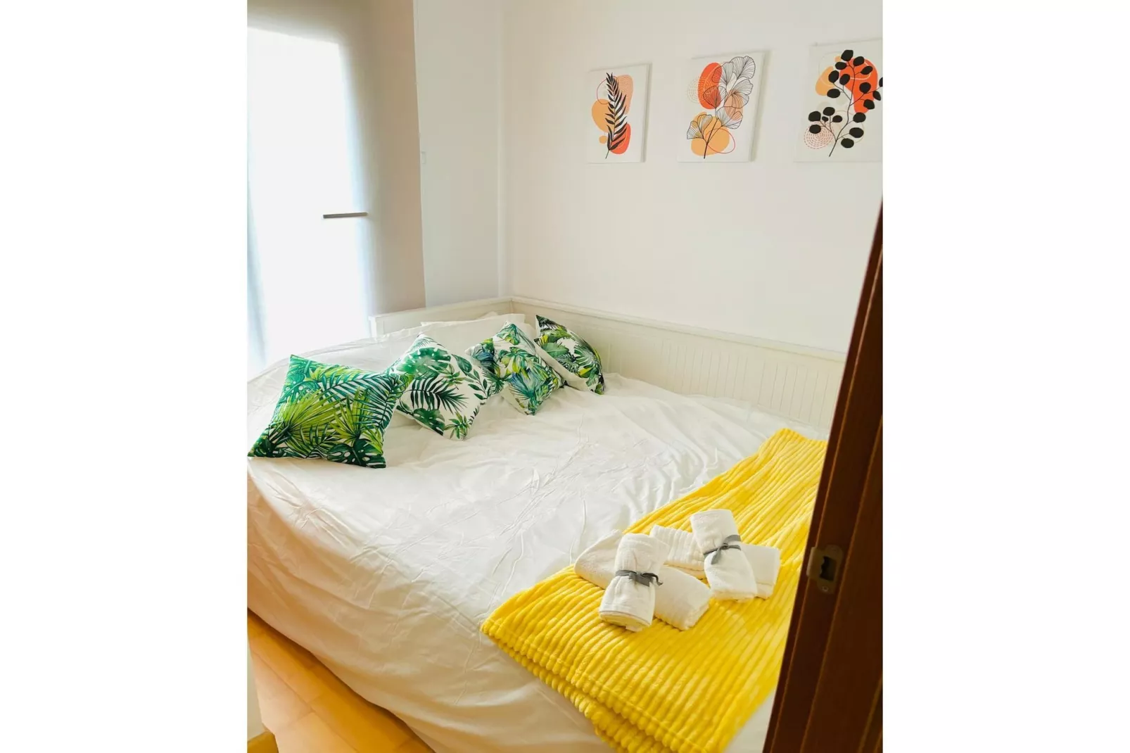 CT 378 - Faro's Malaga Citycenter - Cityapartment for 4 with parking-Schlafzimmer