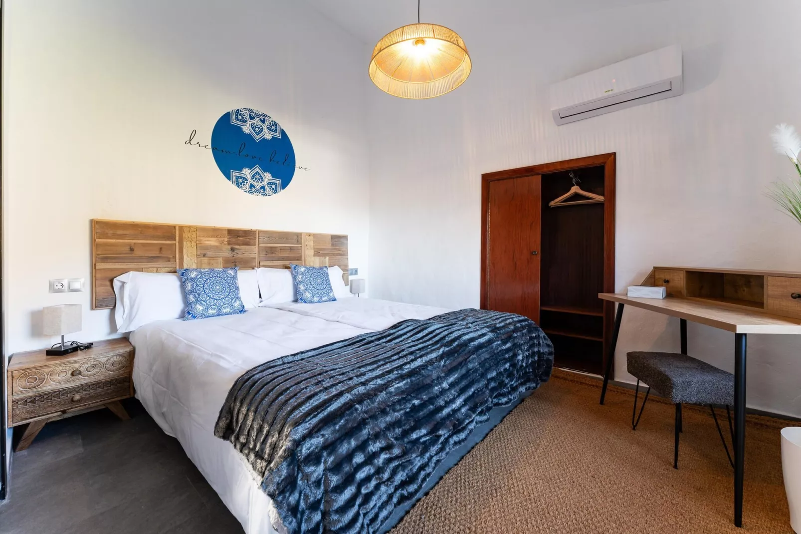 CT 390 - Faros Zen Ohm & Yoga Retreat - Cortijo Pura Paz in Casarabonela-Chambre