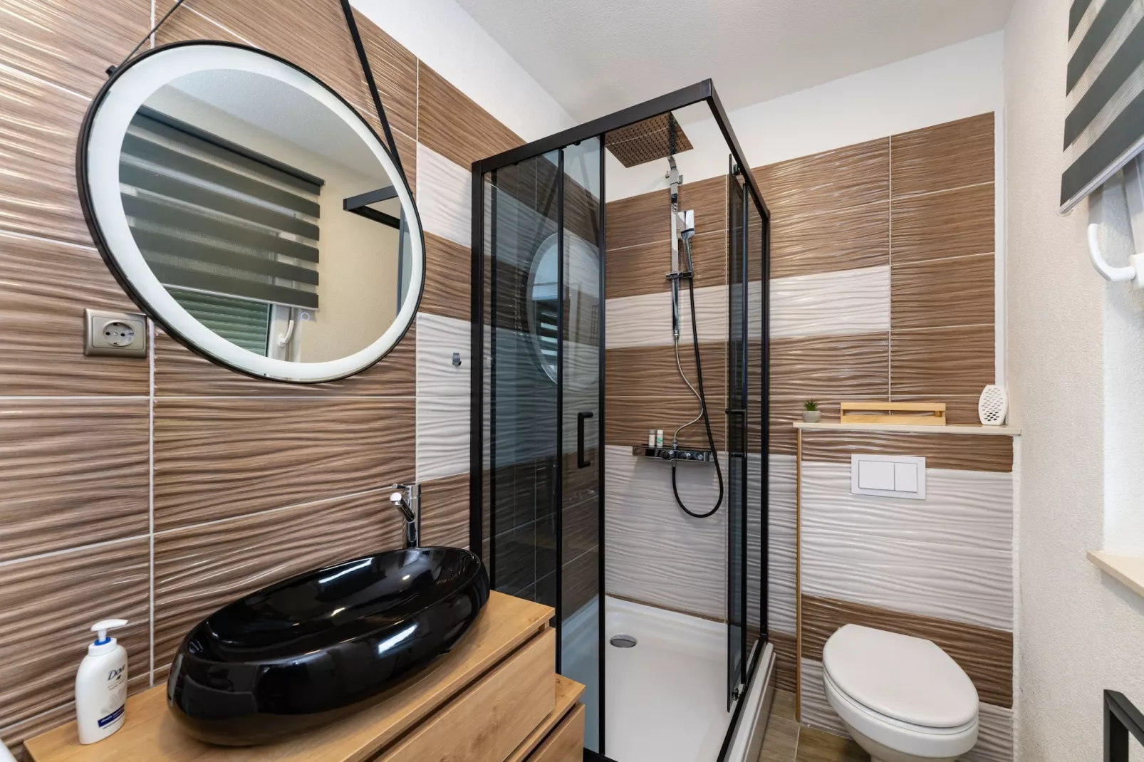 Sea view penthouse Nikita-Badezimmer