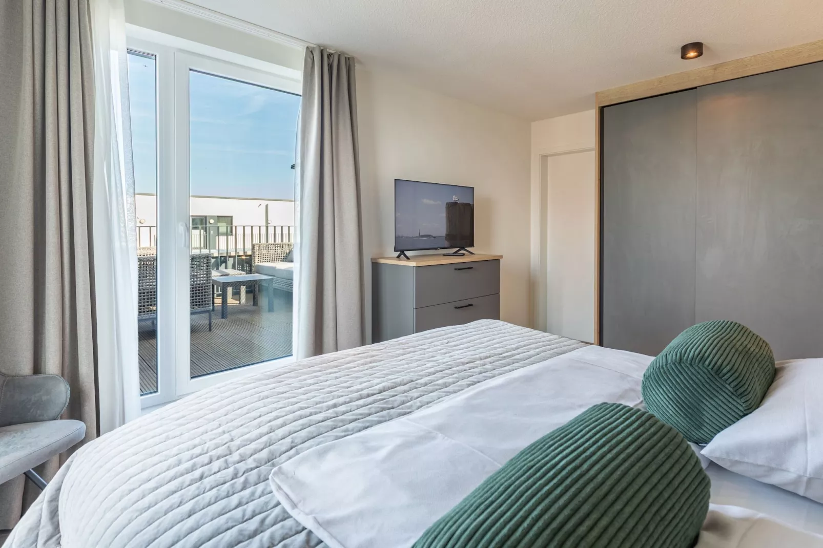 Penthouse de Luxe auf Nordstrand-Chambre