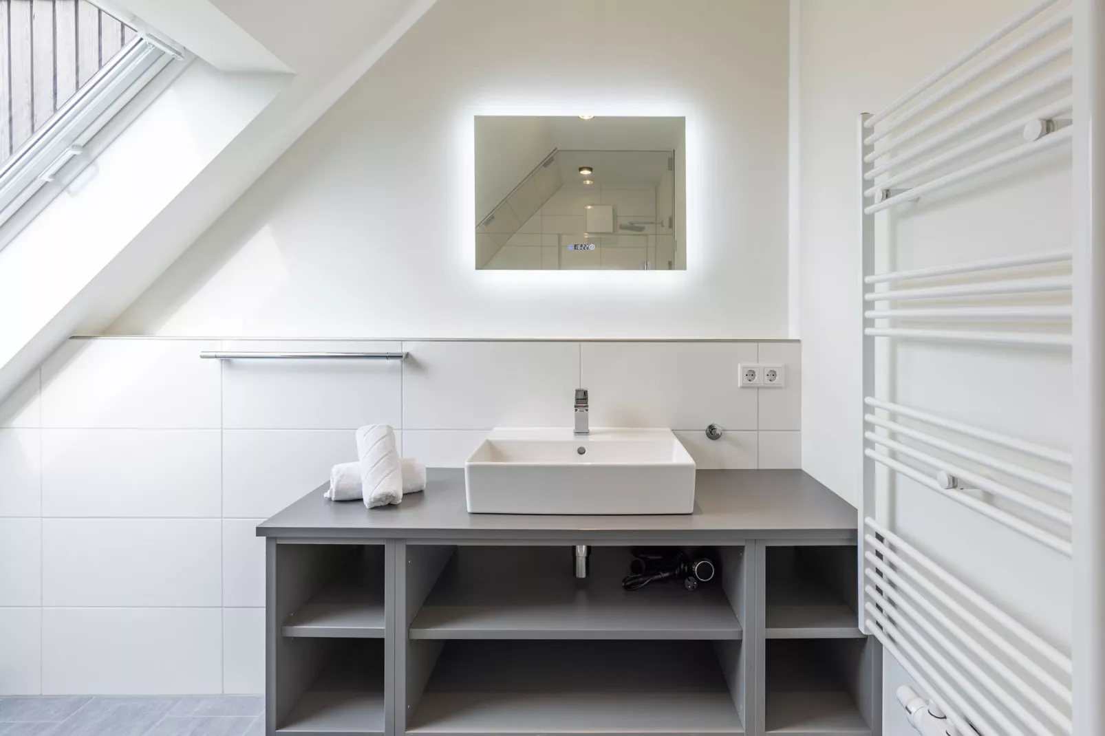 Wattblick de Luxe auf Nordstrand-Salle de bain