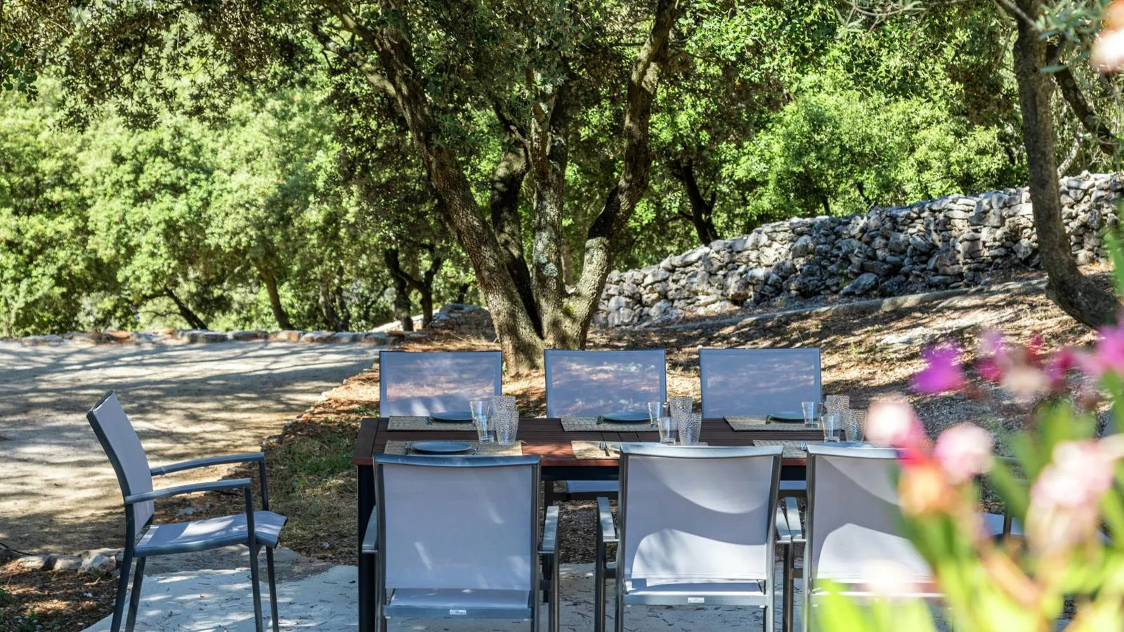 La Rocaille-Jardins en été