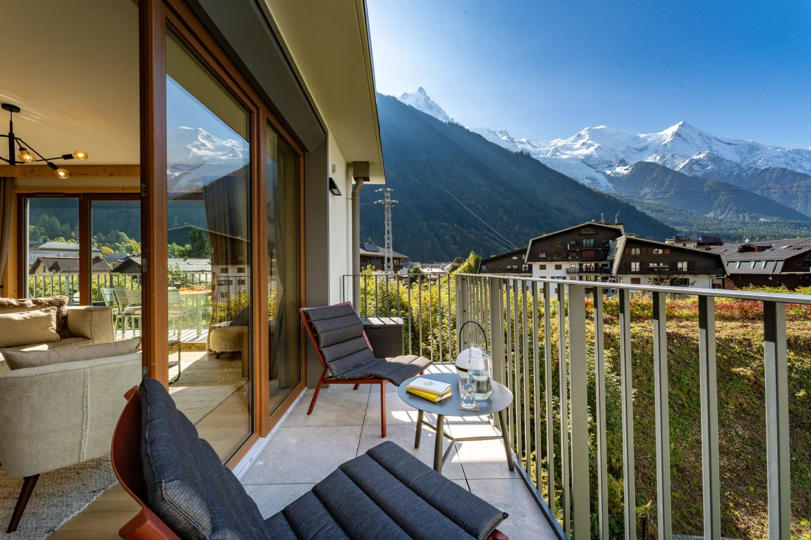 Blanc Mont Blanc 303-Terrasse/Balkon