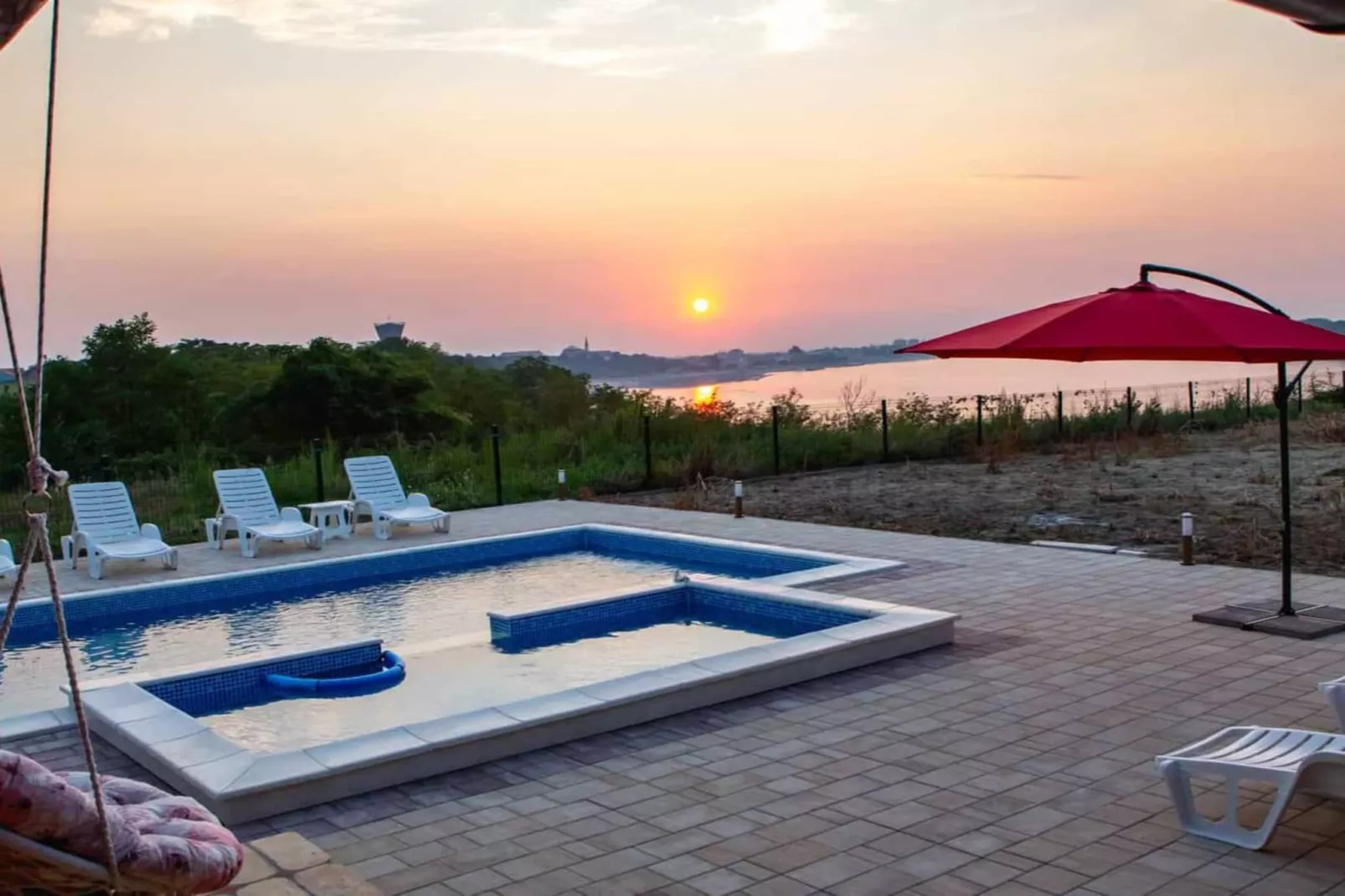 Wooden House Vučedol - Four bedroom villa-Swimming pool