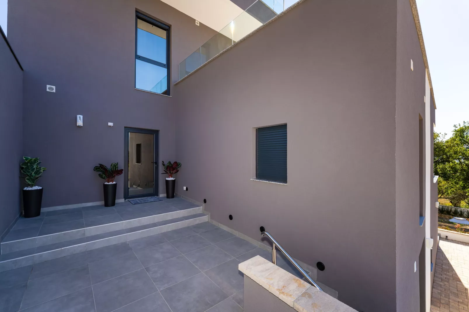 Sea view Villa Senti-Hall / réception