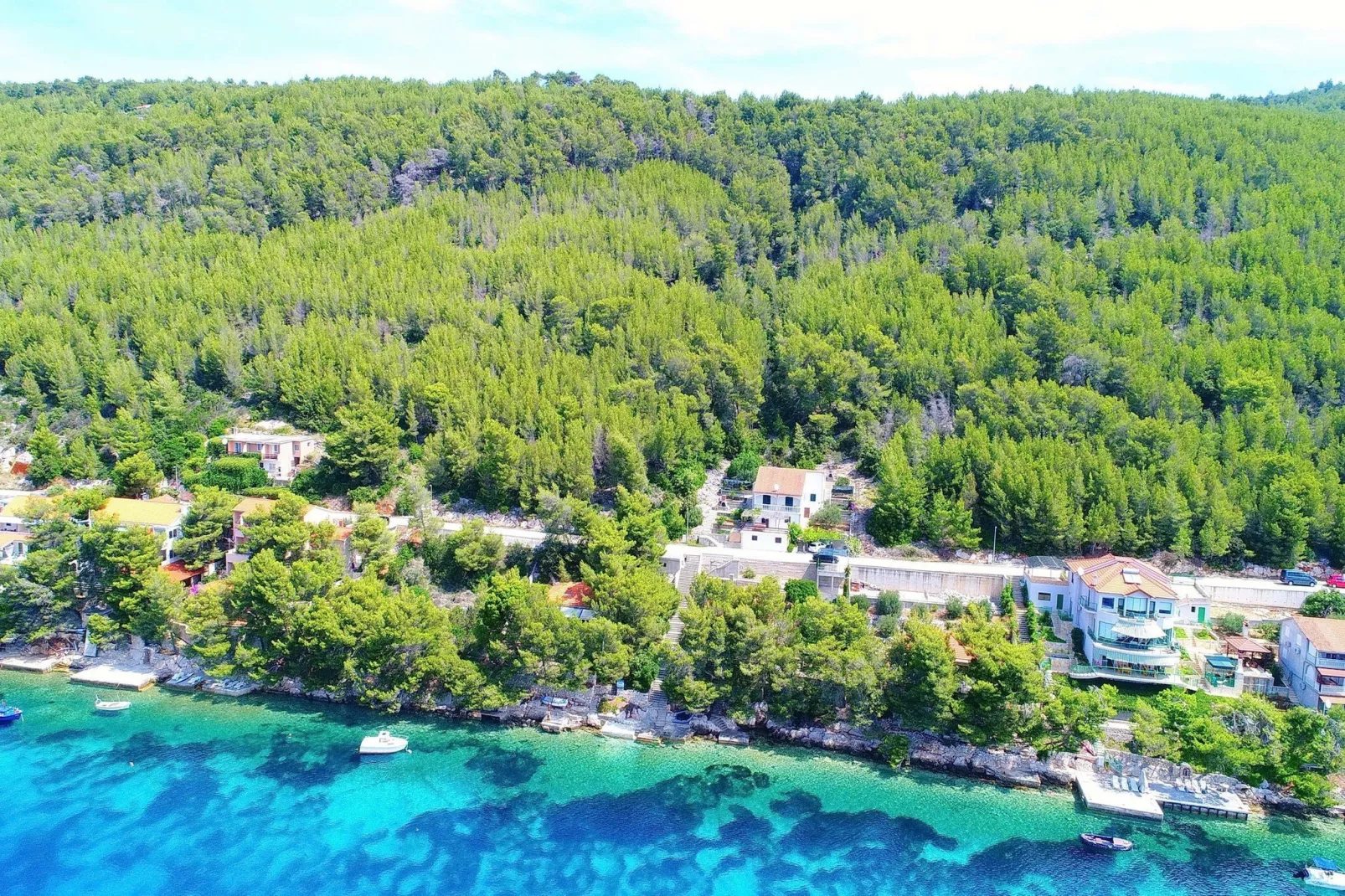 Panoramic Apartments Anić - Superior Two Bedroom Apartment with Terrace and Sea View (A1)-View