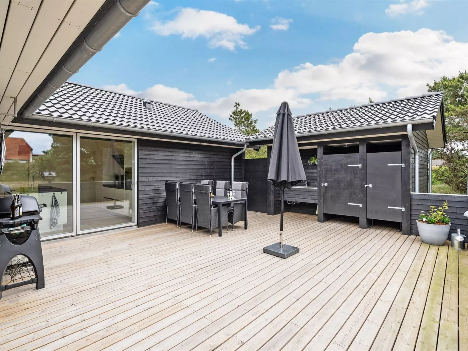 "Fenno" - 900m from the sea-Dehors