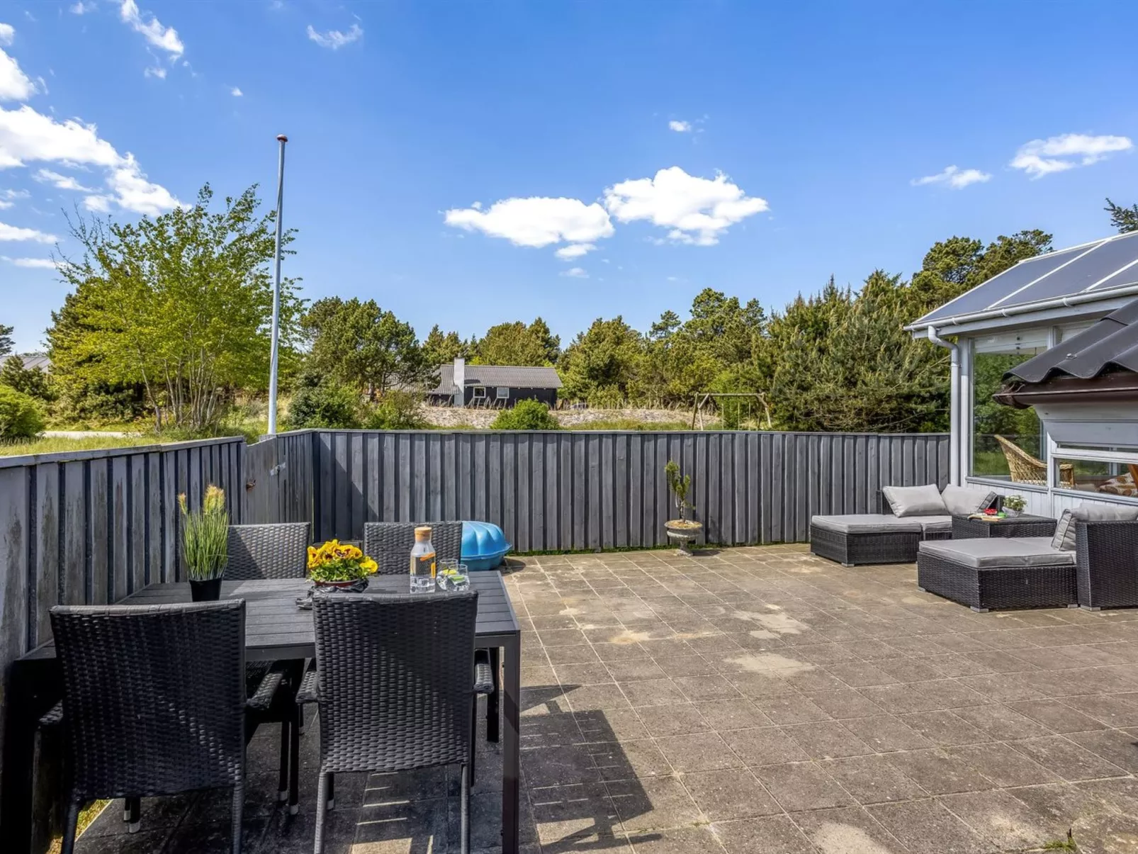 "Solvejk" - 800m from the sea-Dehors