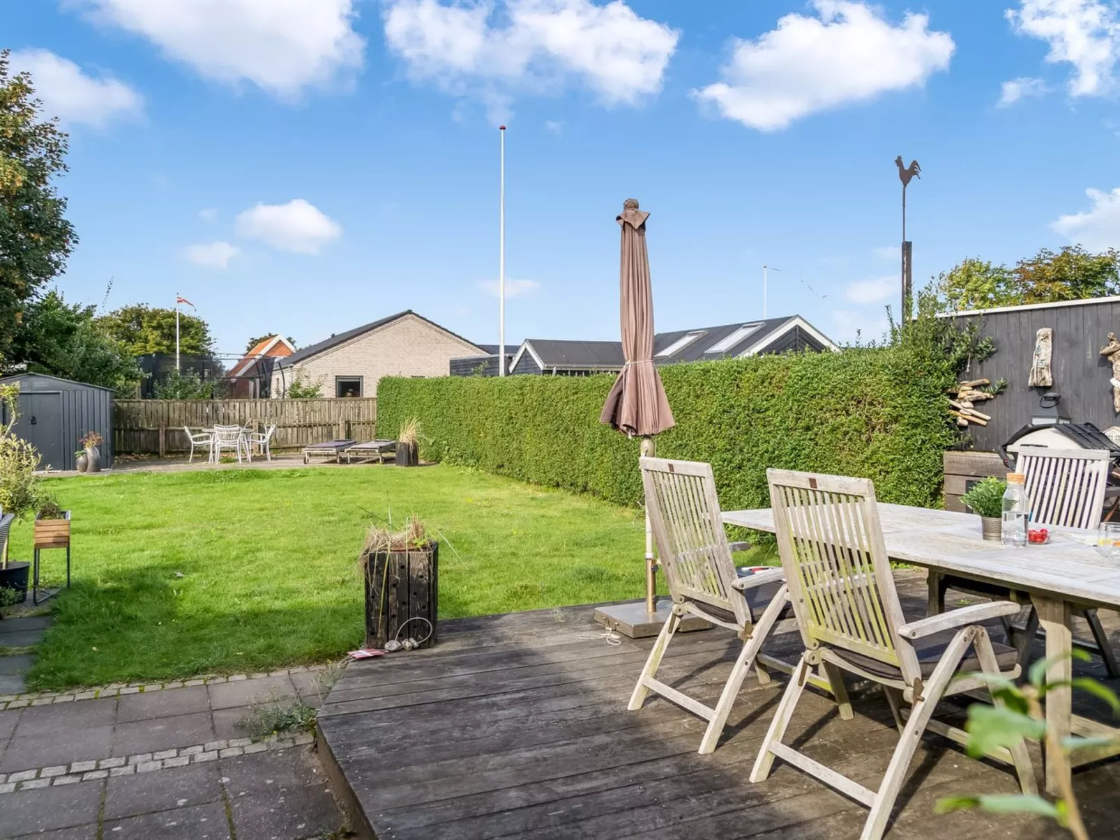 "Aswaldi" - 1km from the sea-Dehors