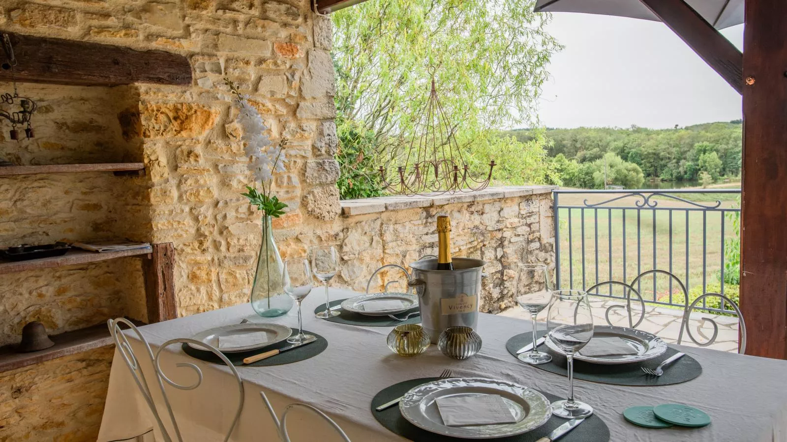 Orchidee-Terrasse / balcon