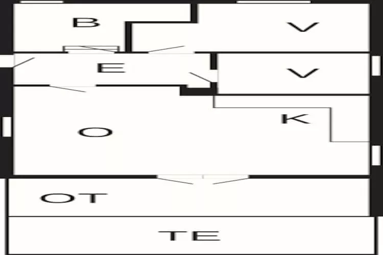 4 person holiday home in Karrebaeksminde-Floor plan