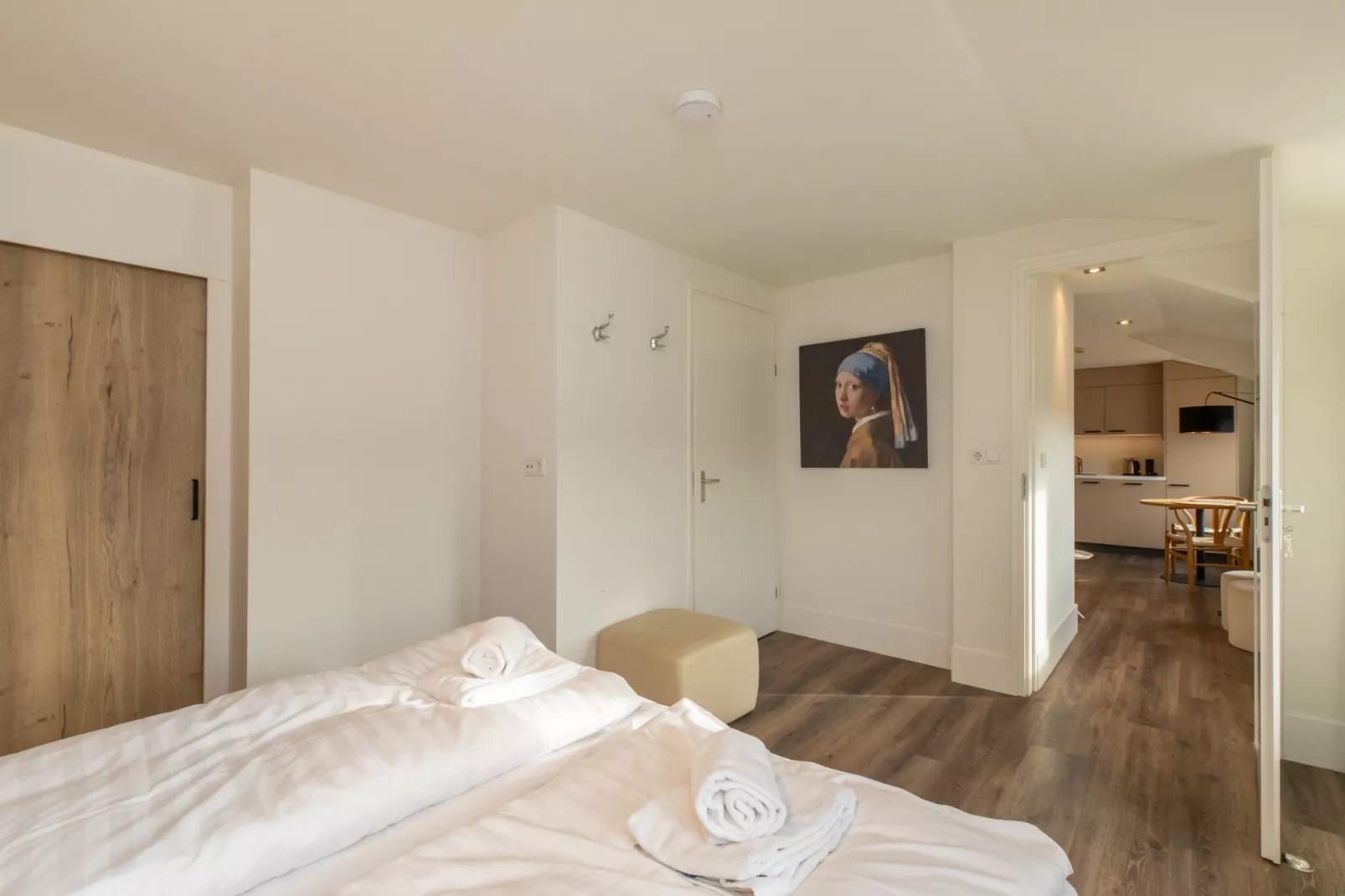 Overnachten in Zoutelande  Comfortabel Appartement Langstraat 5A-Bedroom