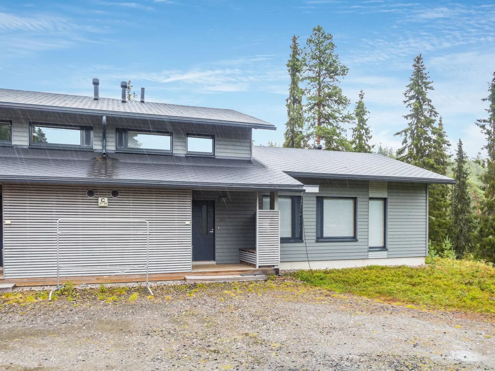 Villa lumimarja-Dedans