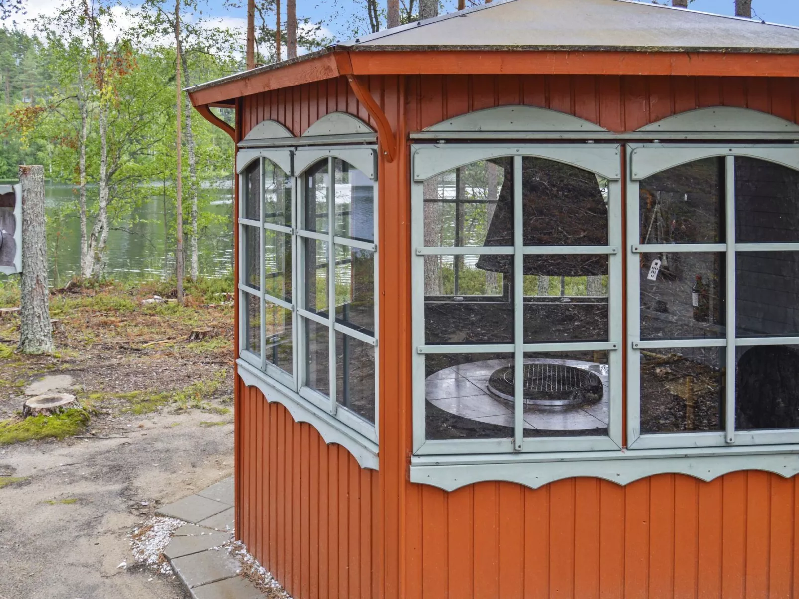 Villa käpytikka-Dedans