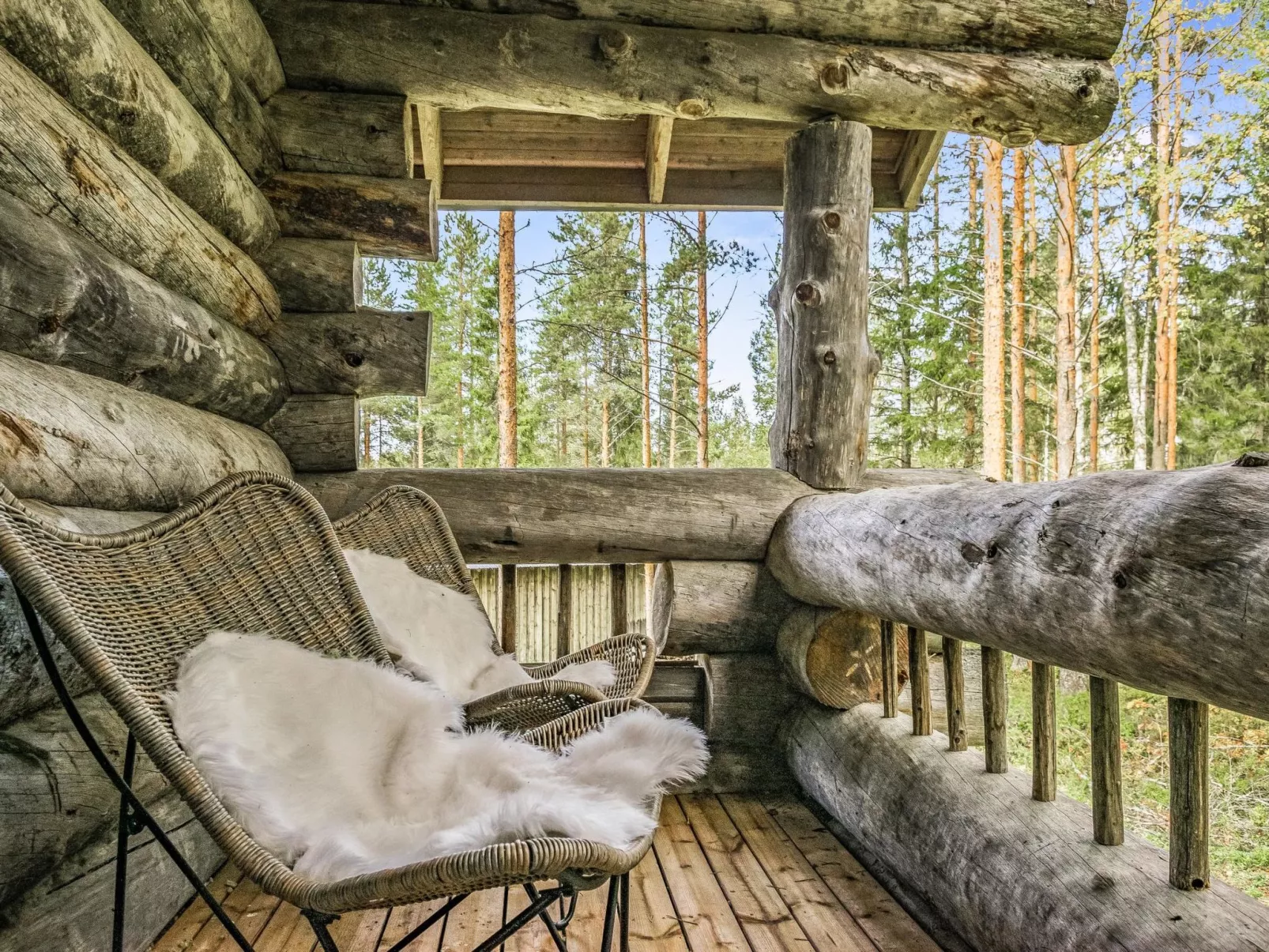 Mäntyranta lodge-Inside