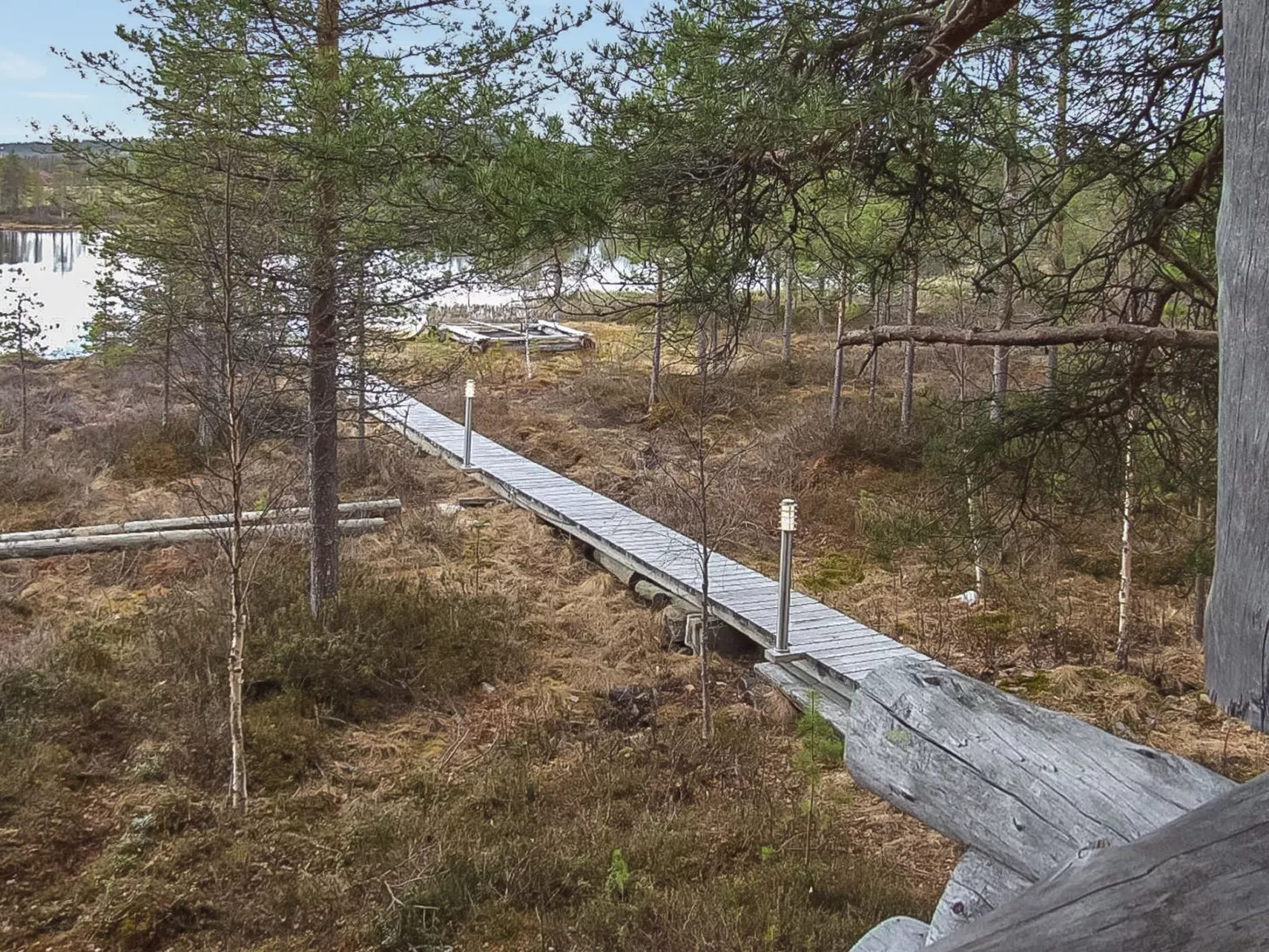 Honkapirtti, vuotunki-Dedans