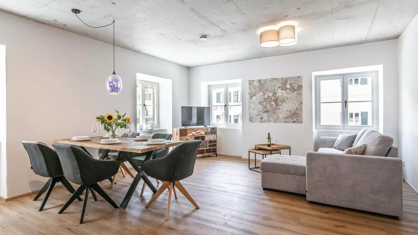 Hopfgarten Alpin Living Top 1 und 2-Wohnzimmer