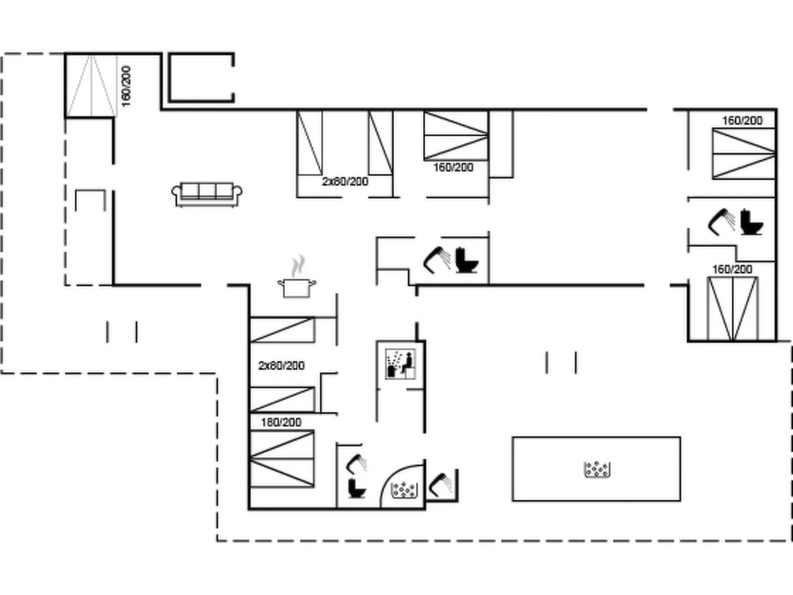 "Bernadine" - 500m from the sea-Dedans