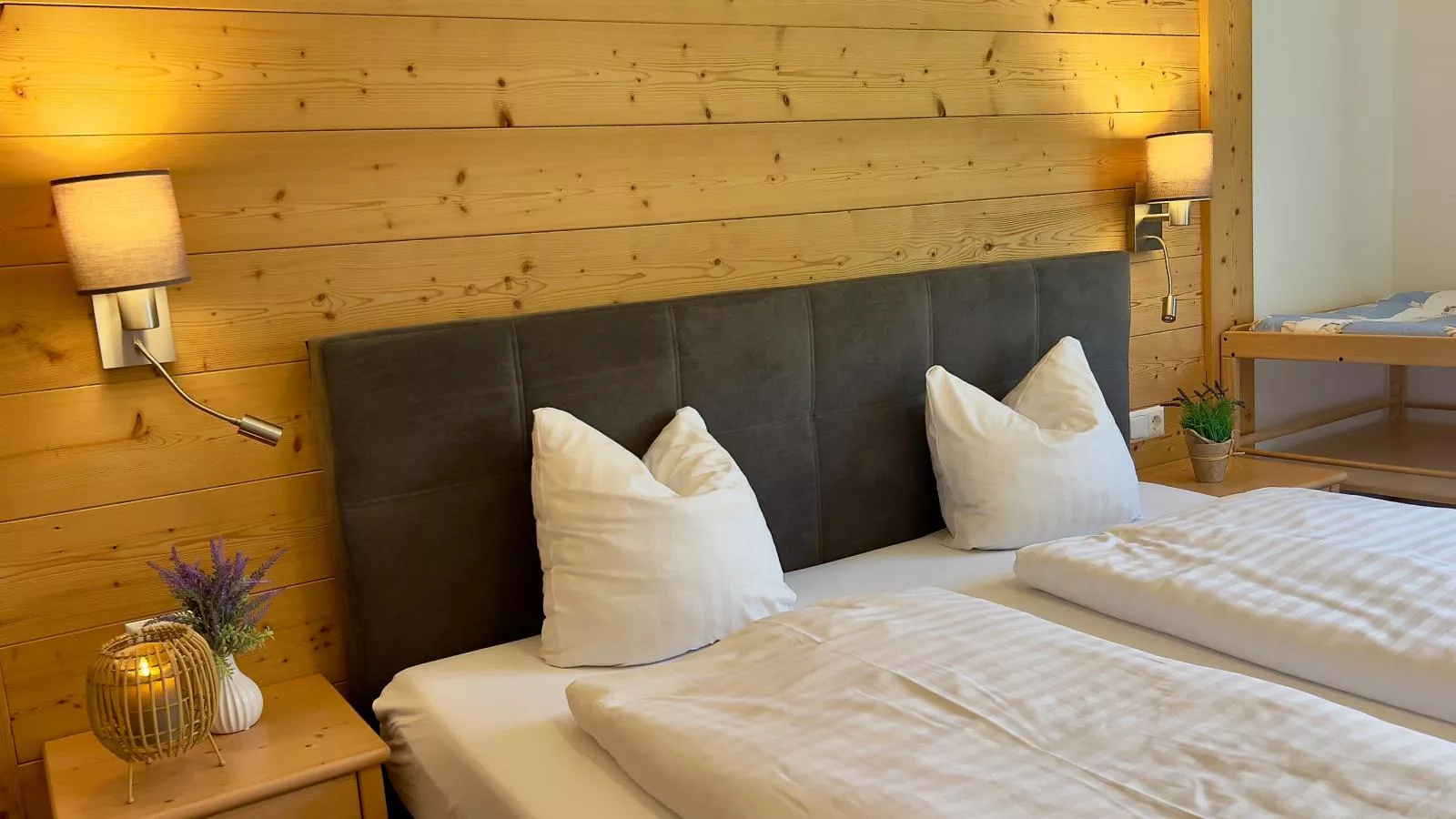 Winzerchalet-Schlafzimmer