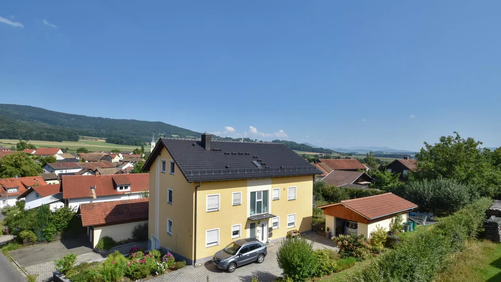 Gleißenberg-View in summer