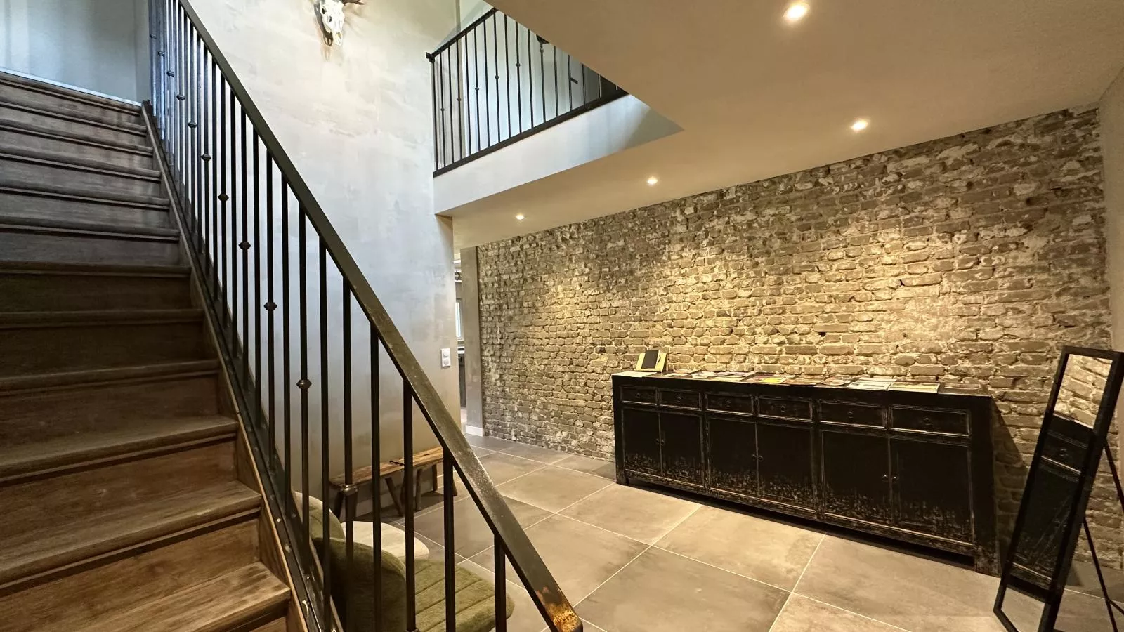 Le Moulin de Lachalade-Empfangshalle