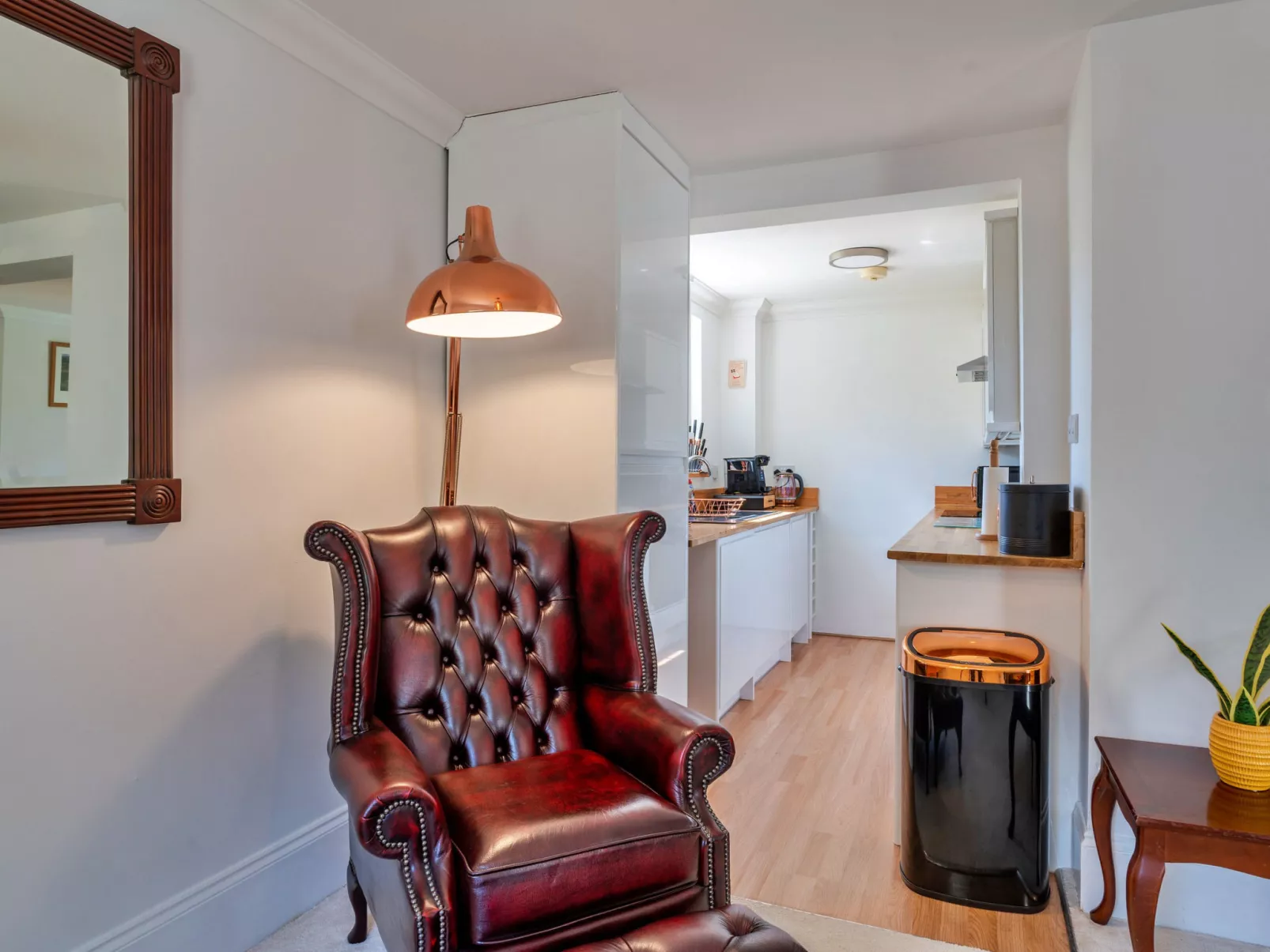 Nicely Tucked Away Cottage-Inside